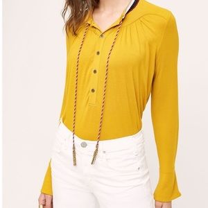 A n t h r o p o l o g i e • Mustard tunic